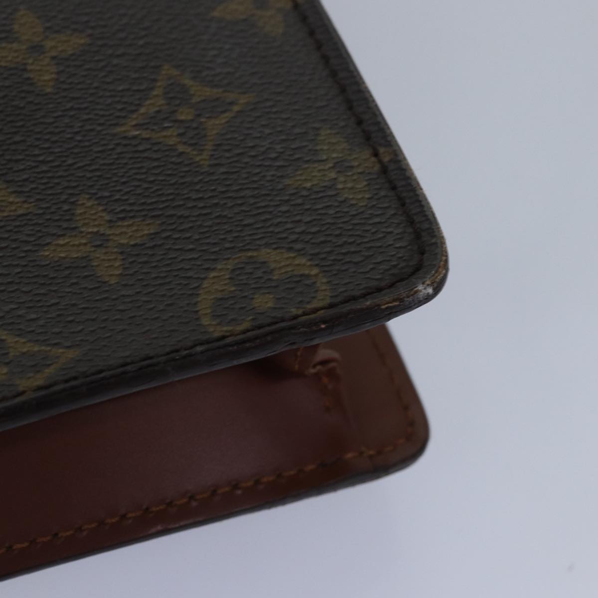 LOUIS VUITTON Monogram PorteDocuments Bandouliere Business Bag M53338 84036