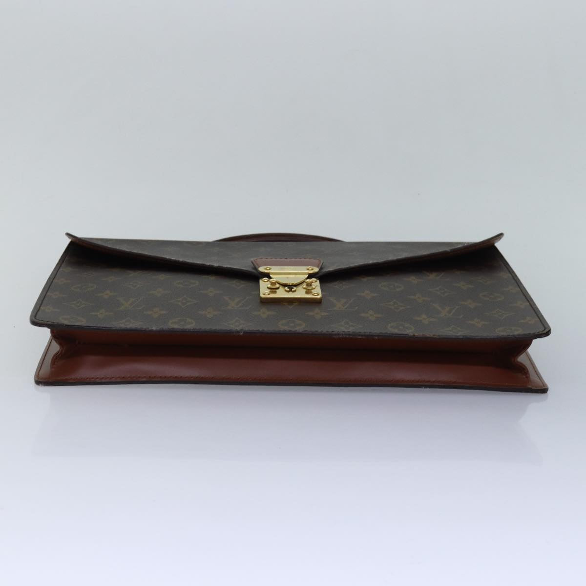 LOUIS VUITTON Monogram PorteDocuments Bandouliere Business Bag M53338 84036