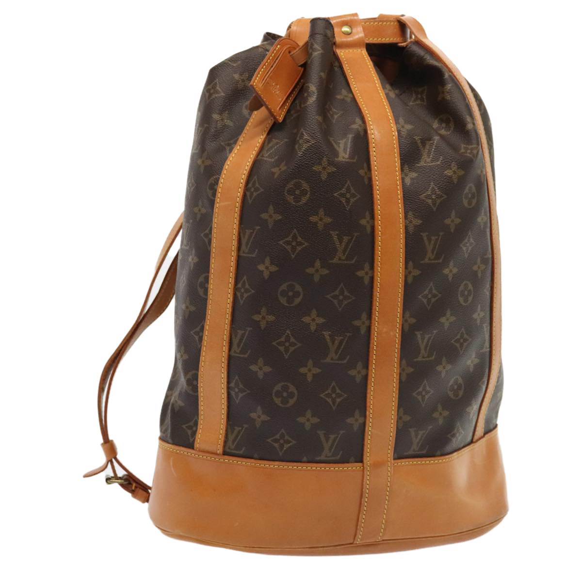 LOUIS VUITTON Monogram Randonnee GM Shoulder Bag M42244 LV 84037