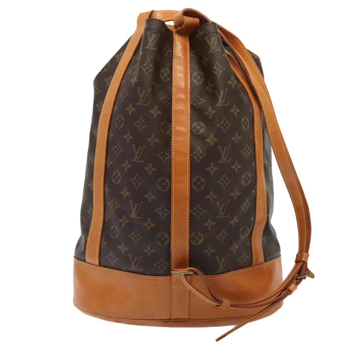 LOUIS VUITTON Monogram Randonnee GM Shoulder Bag M42244 LV 84037