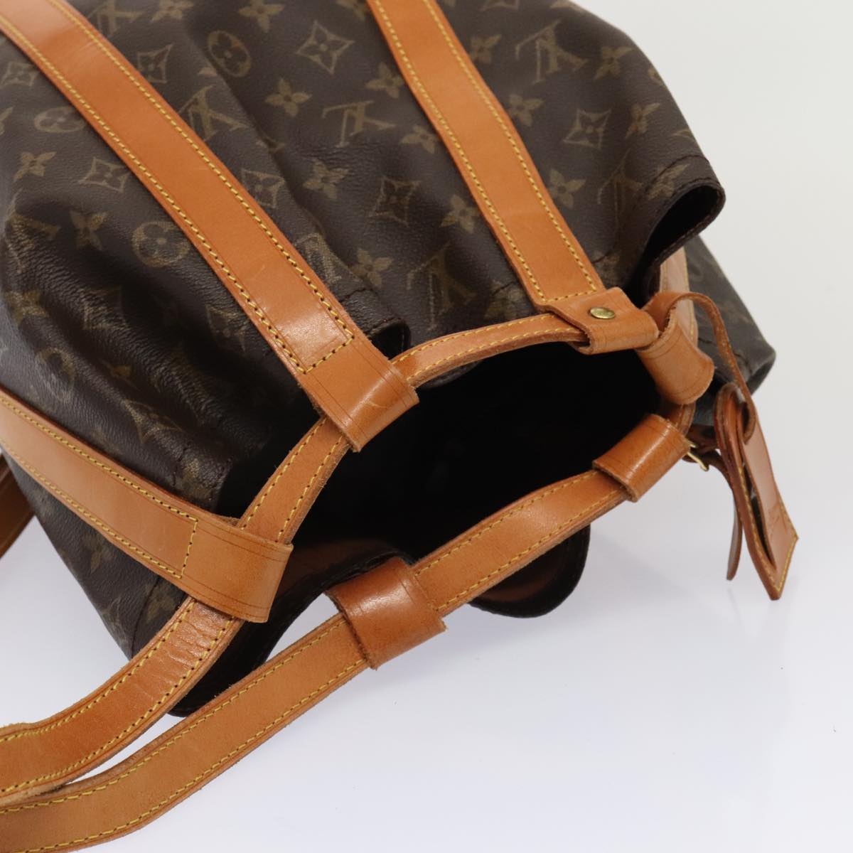 LOUIS VUITTON Monogram Randonnee GM Shoulder Bag M42244 LV 84037
