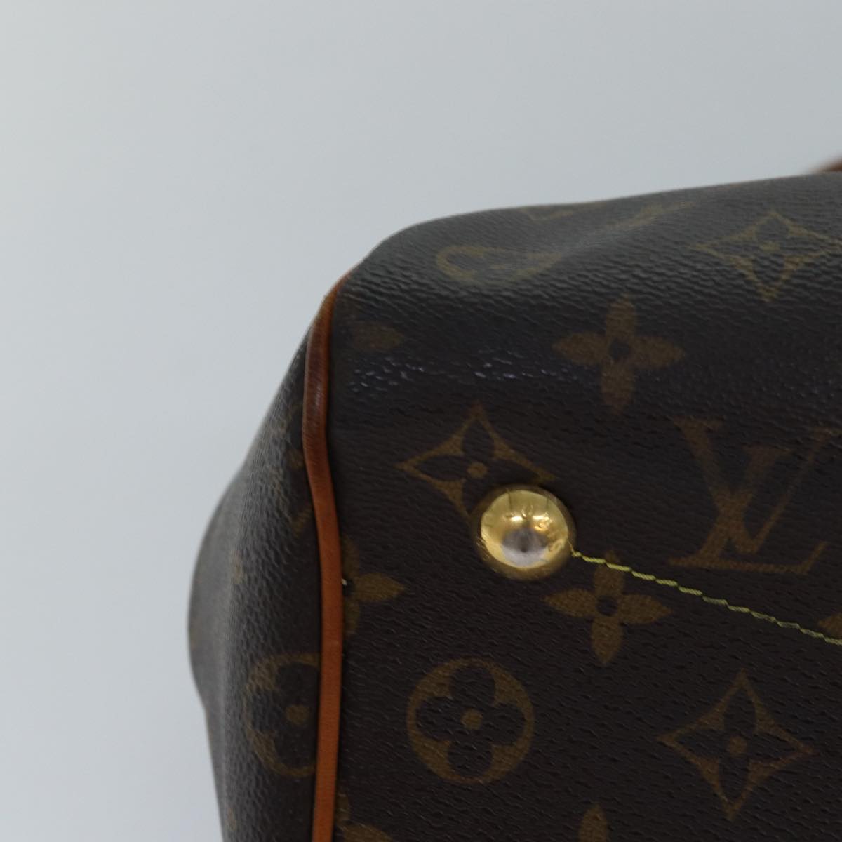 LOUIS VUITTON Monogram Tivoli PM Hand Bag M40143 LV 84038
