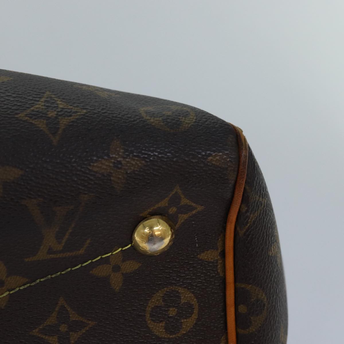 LOUIS VUITTON Monogram Tivoli PM Hand Bag M40143 LV 84038