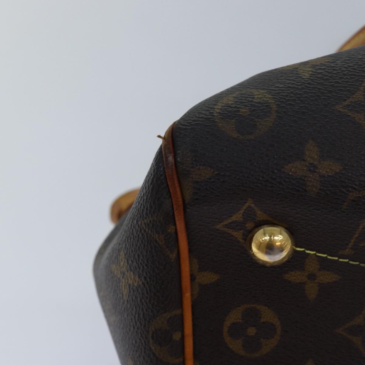 LOUIS VUITTON Monogram Tivoli PM Hand Bag M40143 LV 84038
