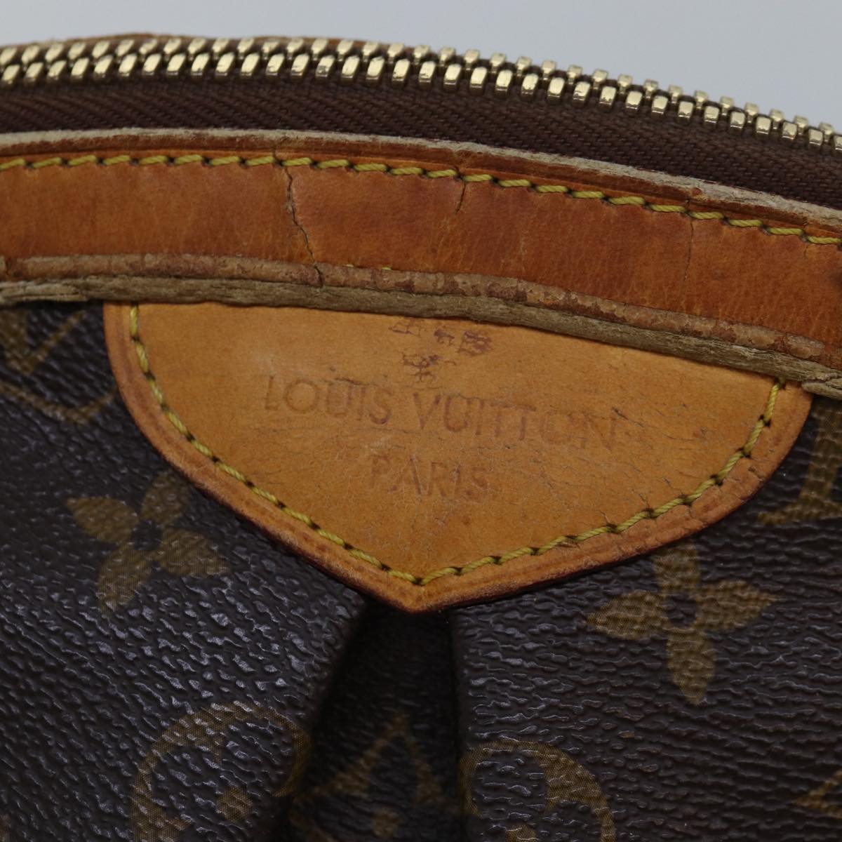 LOUIS VUITTON Monogram Tivoli PM Hand Bag M40143 LV 84038