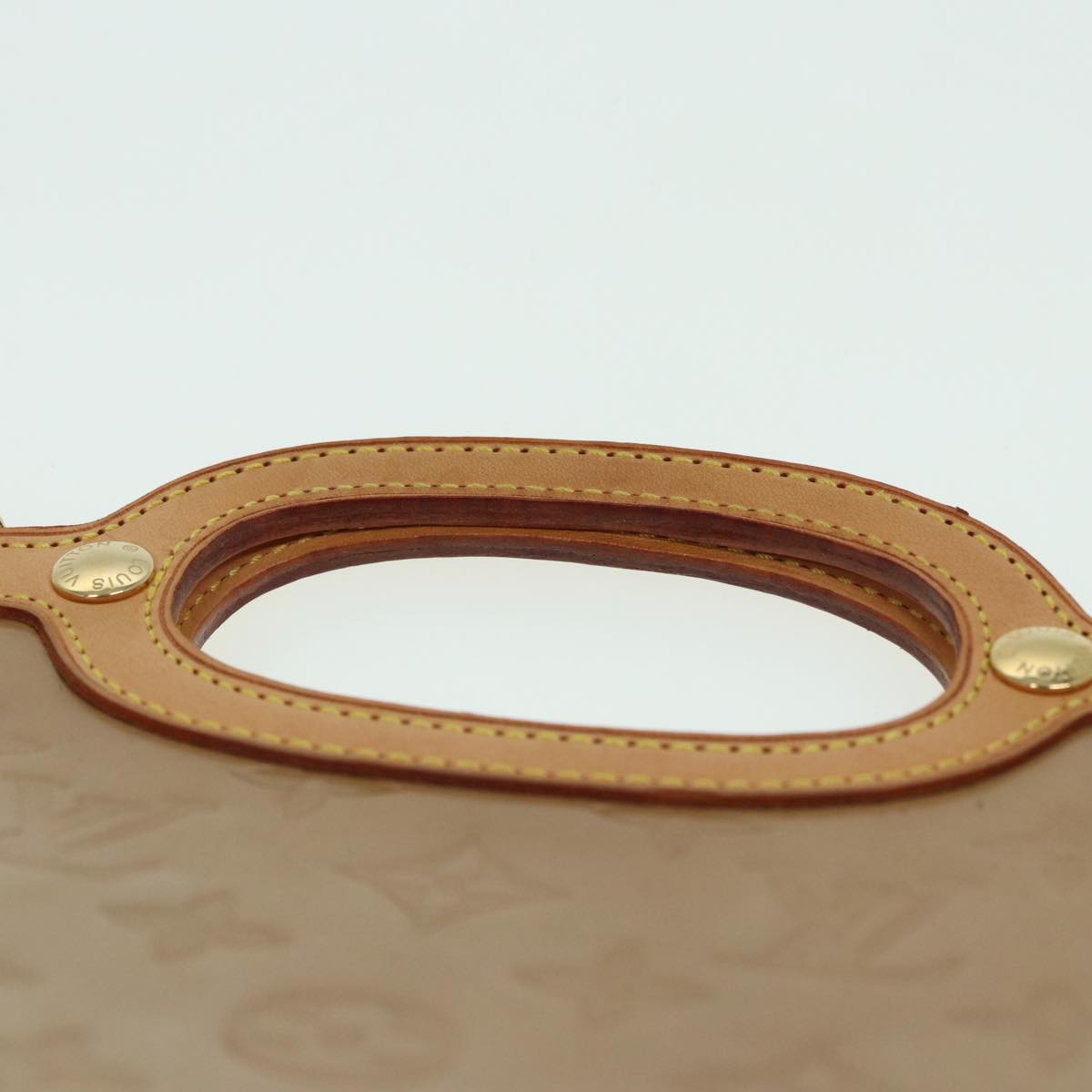 LOUIS VUITTON Vernis Roxbury Drive Hand Bag 2Way Noisette M91391 LV 84043