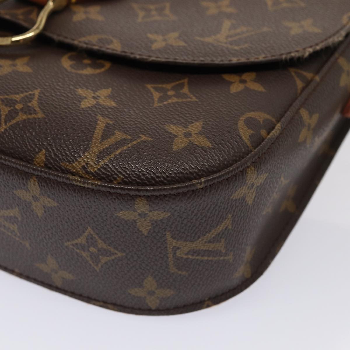 LOUIS VUITTON Monogram Saint Cloud GM Shoulder Bag M51242 LV 84051