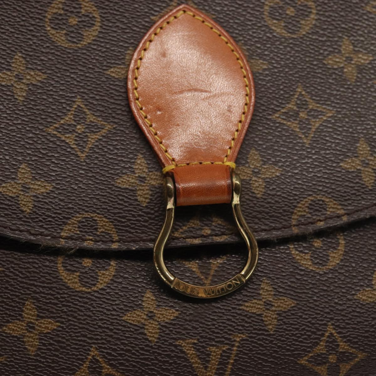 LOUIS VUITTON Monogram Saint Cloud GM Shoulder Bag M51242 LV 84051