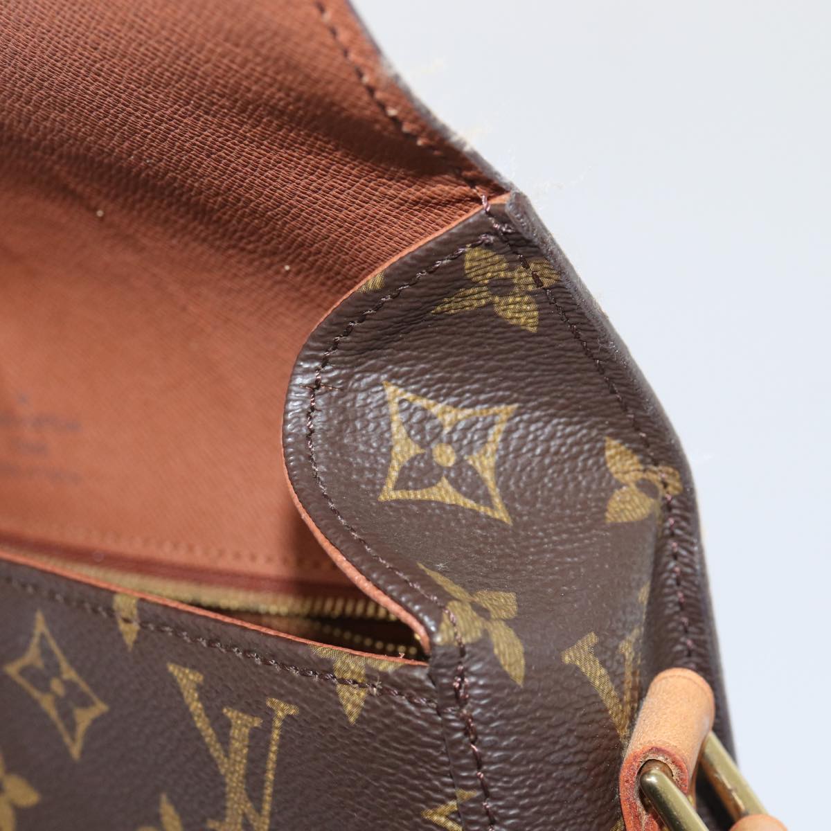 LOUIS VUITTON Monogram Saint Cloud GM Shoulder Bag M51242 LV 84051