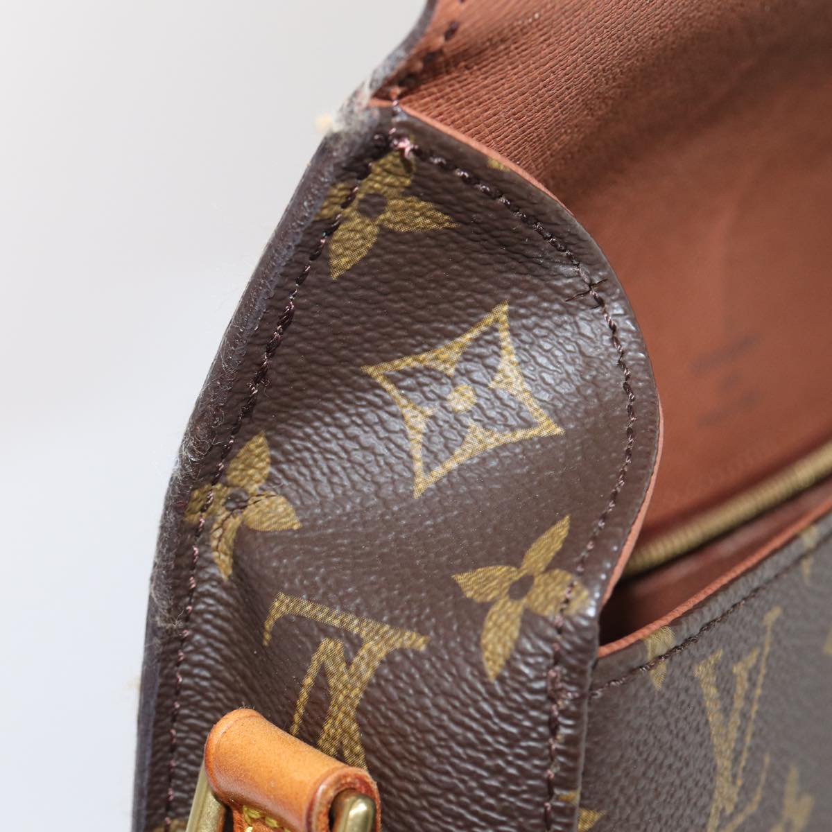 LOUIS VUITTON Monogram Saint Cloud GM Shoulder Bag M51242 LV 84051