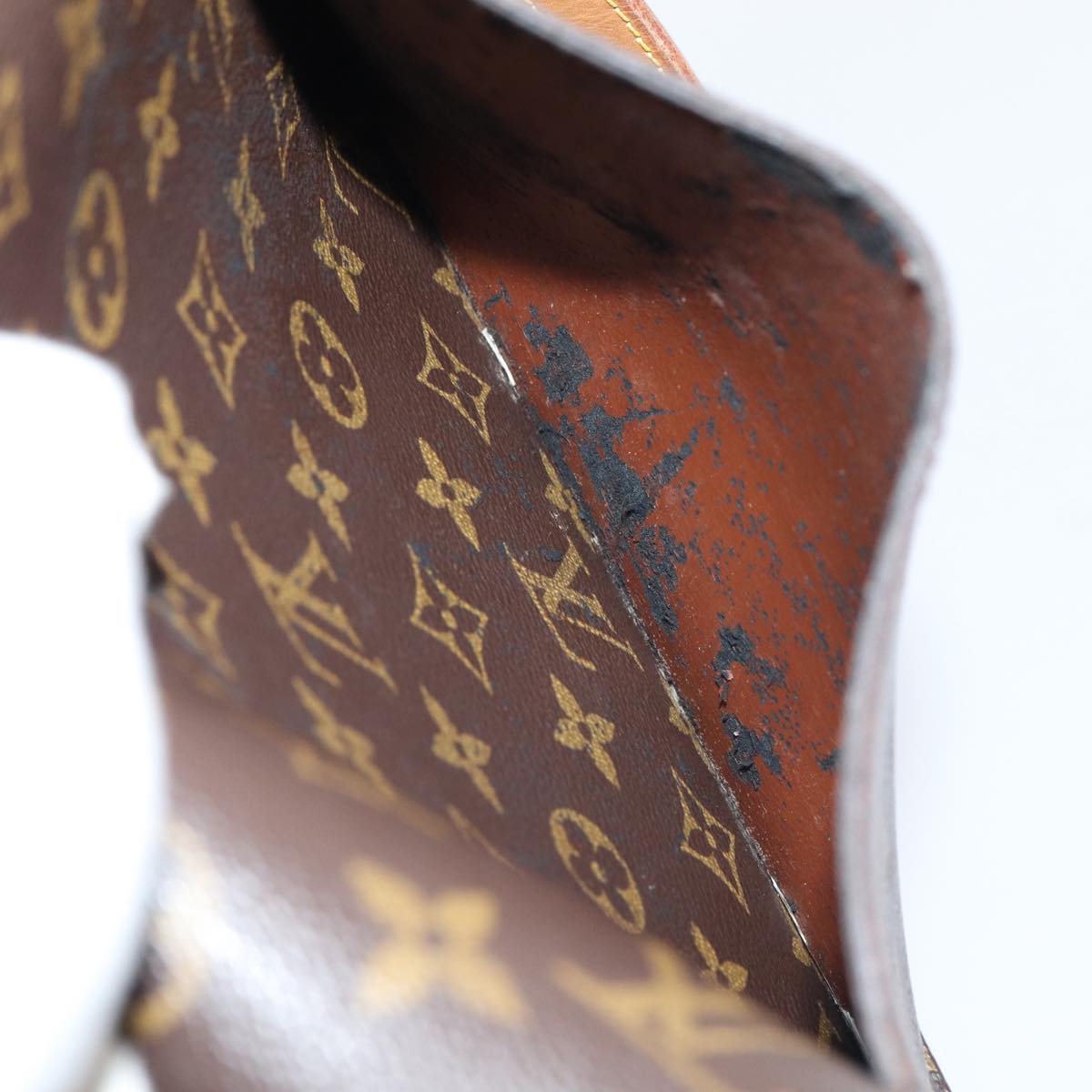 LOUIS VUITTON Monogram Saint Cloud GM Shoulder Bag M51242 LV 84051