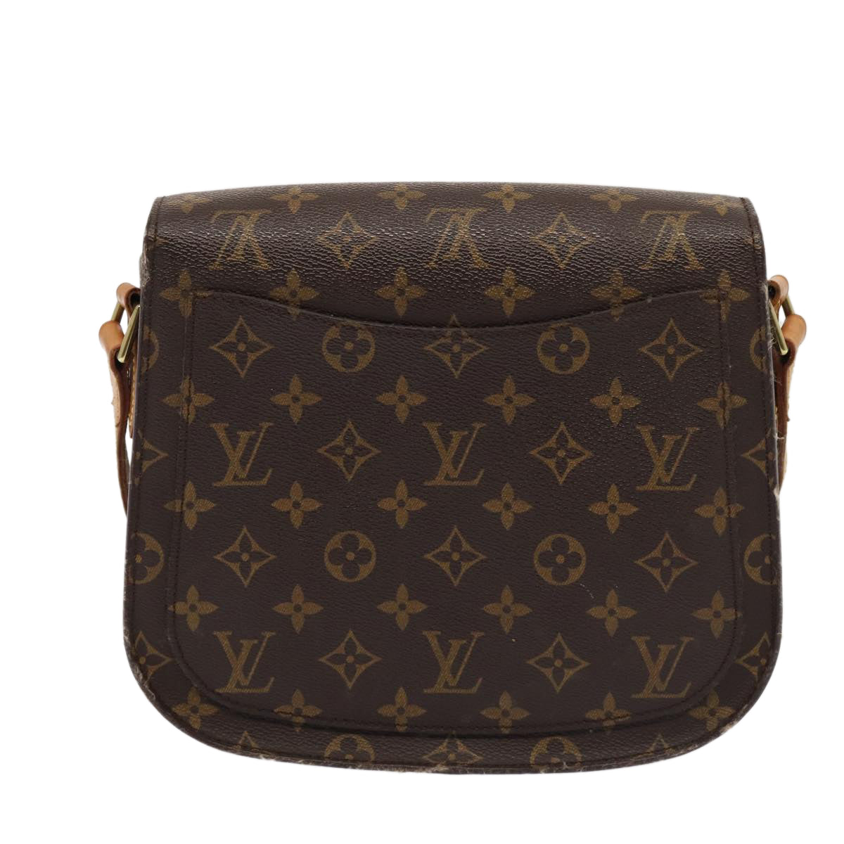 LOUIS VUITTON Monogram Saint Cloud GM Shoulder Bag M51242 LV 84051