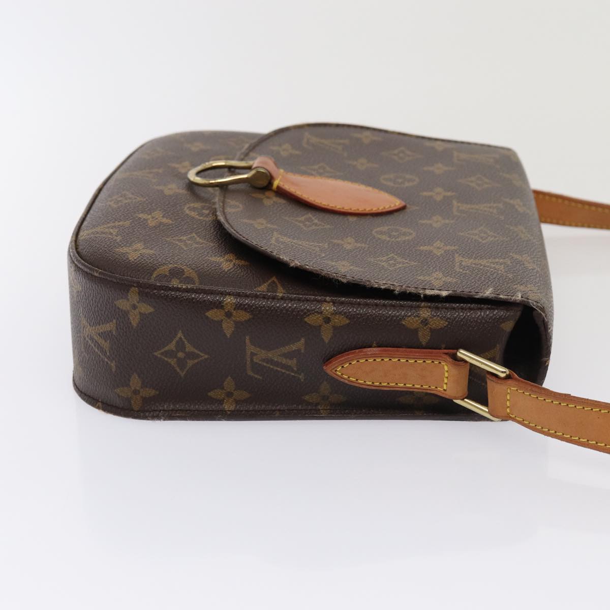 LOUIS VUITTON Monogram Saint Cloud GM Shoulder Bag M51242 LV 84051