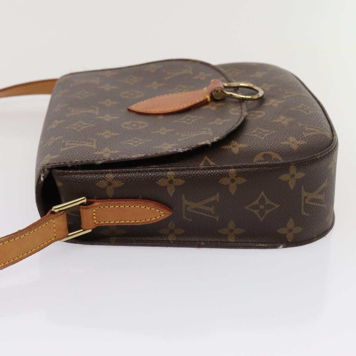 LOUIS VUITTON Monogram Saint Cloud GM Shoulder Bag M51242 LV 84051