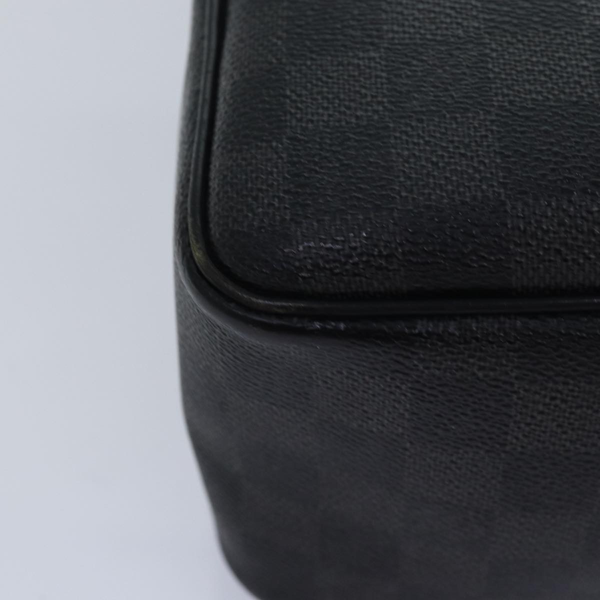 LOUIS VUITTON Damier Graphite C Cracking pouch Clutch Bag N47625 LV 84052