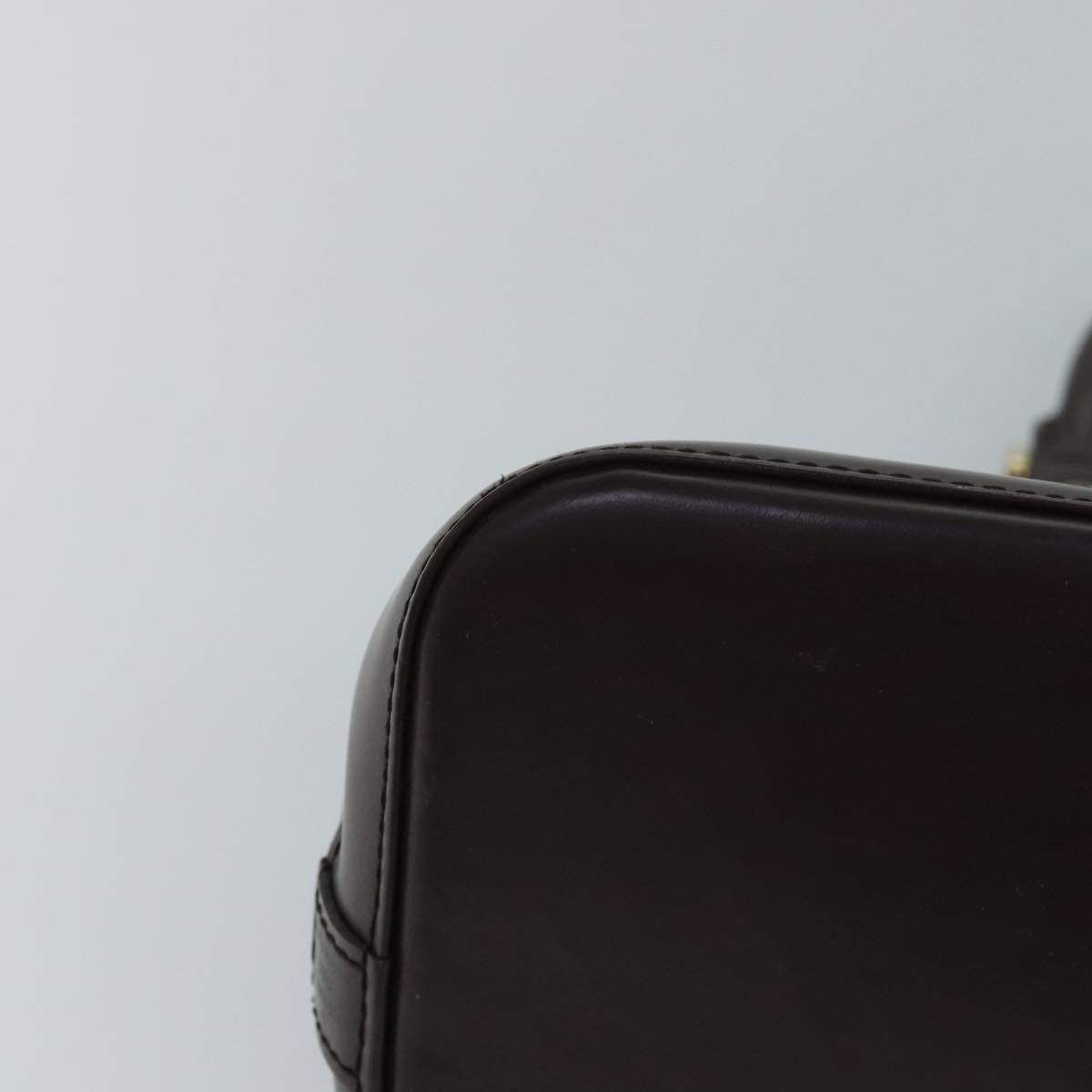 LOUIS VUITTON Damier Ebene Alma Hand Bag N51131 LV 84055
