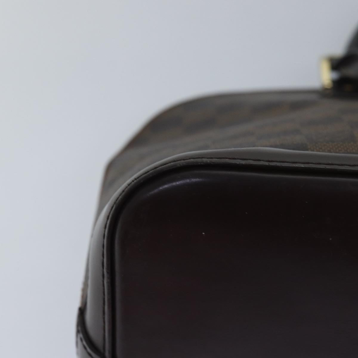 LOUIS VUITTON Damier Ebene Alma Hand Bag N51131 LV 84055