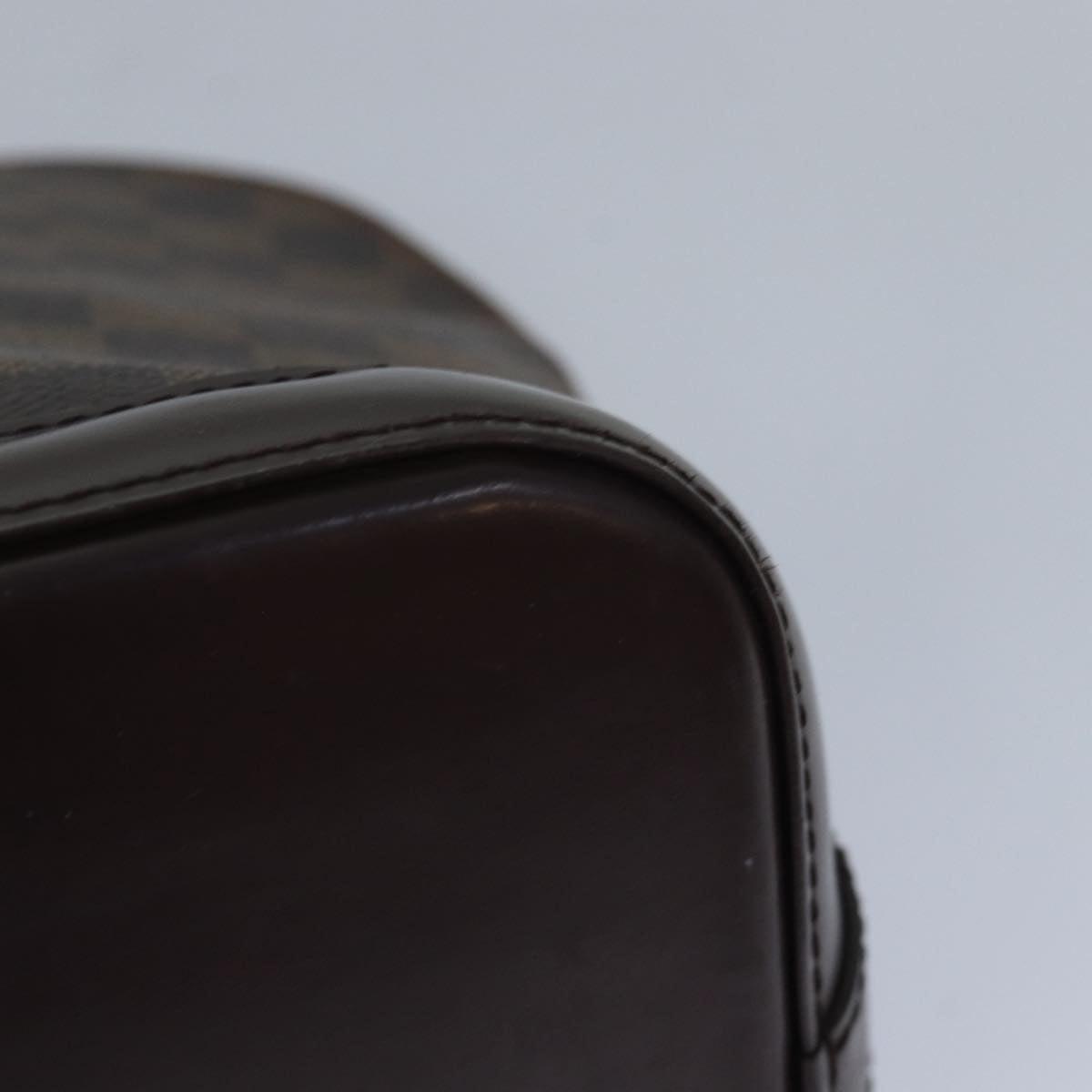 LOUIS VUITTON Damier Ebene Alma Hand Bag N51131 LV 84055