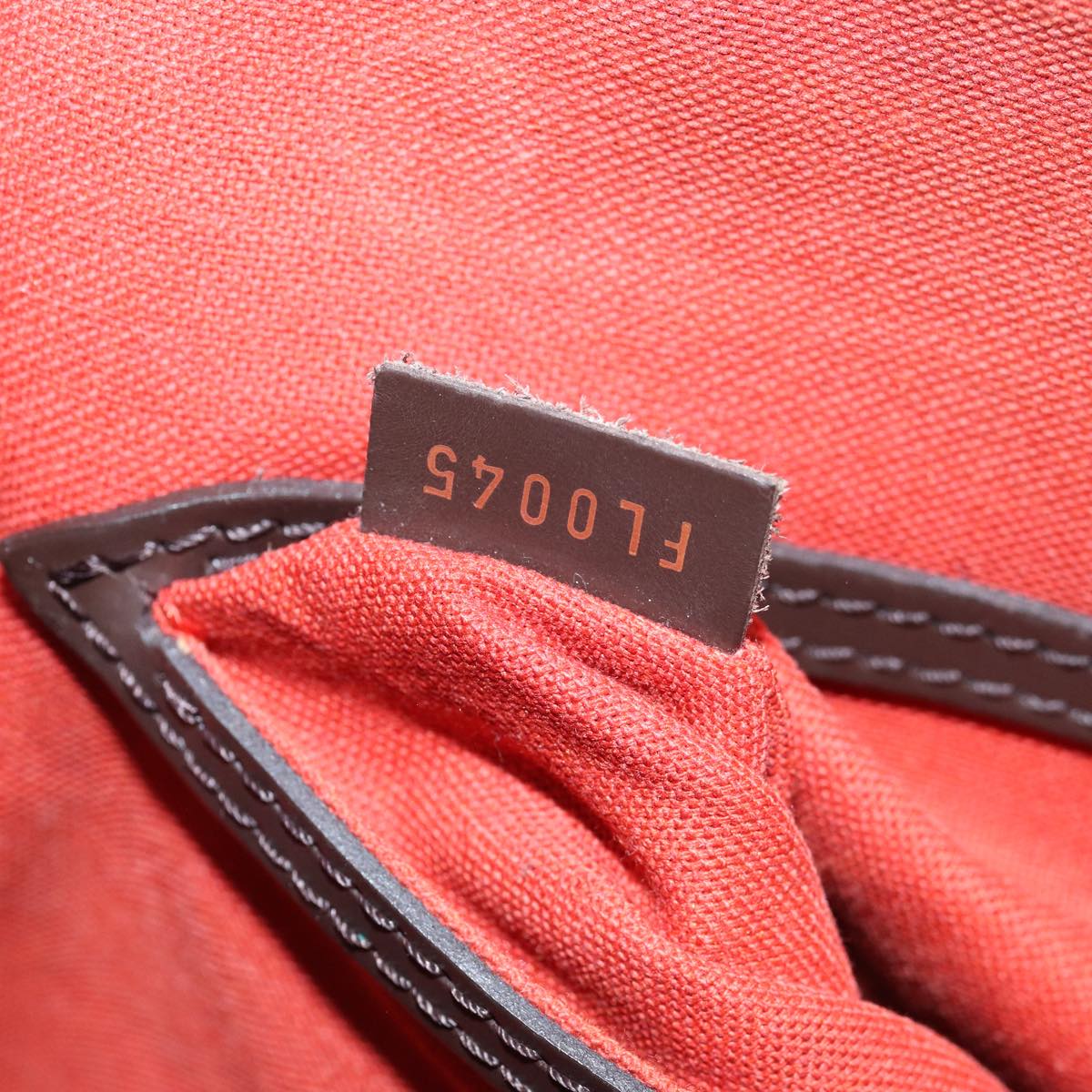 LOUIS VUITTON Damier Ebene Alma Hand Bag N51131 LV 84055