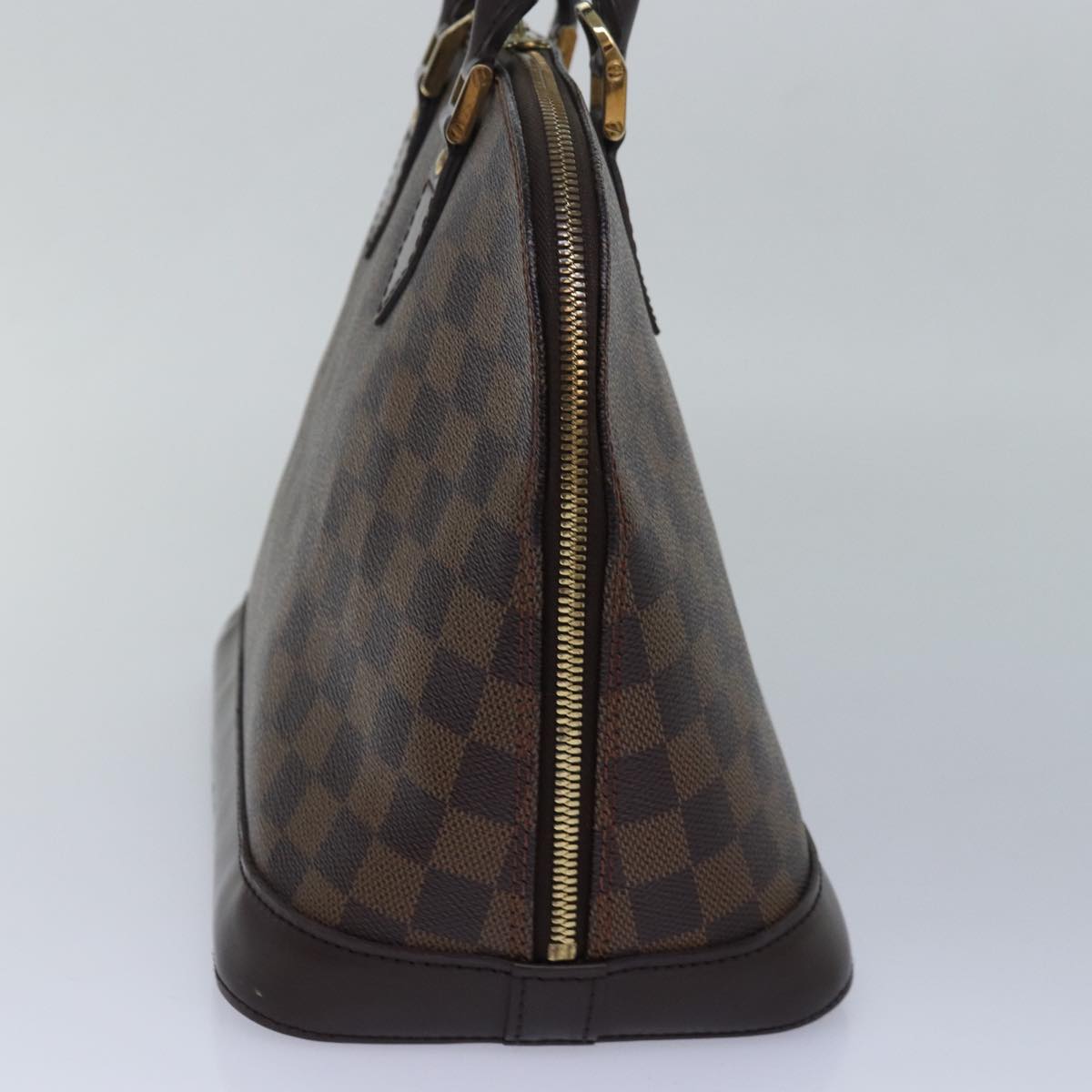 LOUIS VUITTON Damier Ebene Alma Hand Bag N51131 LV 84055