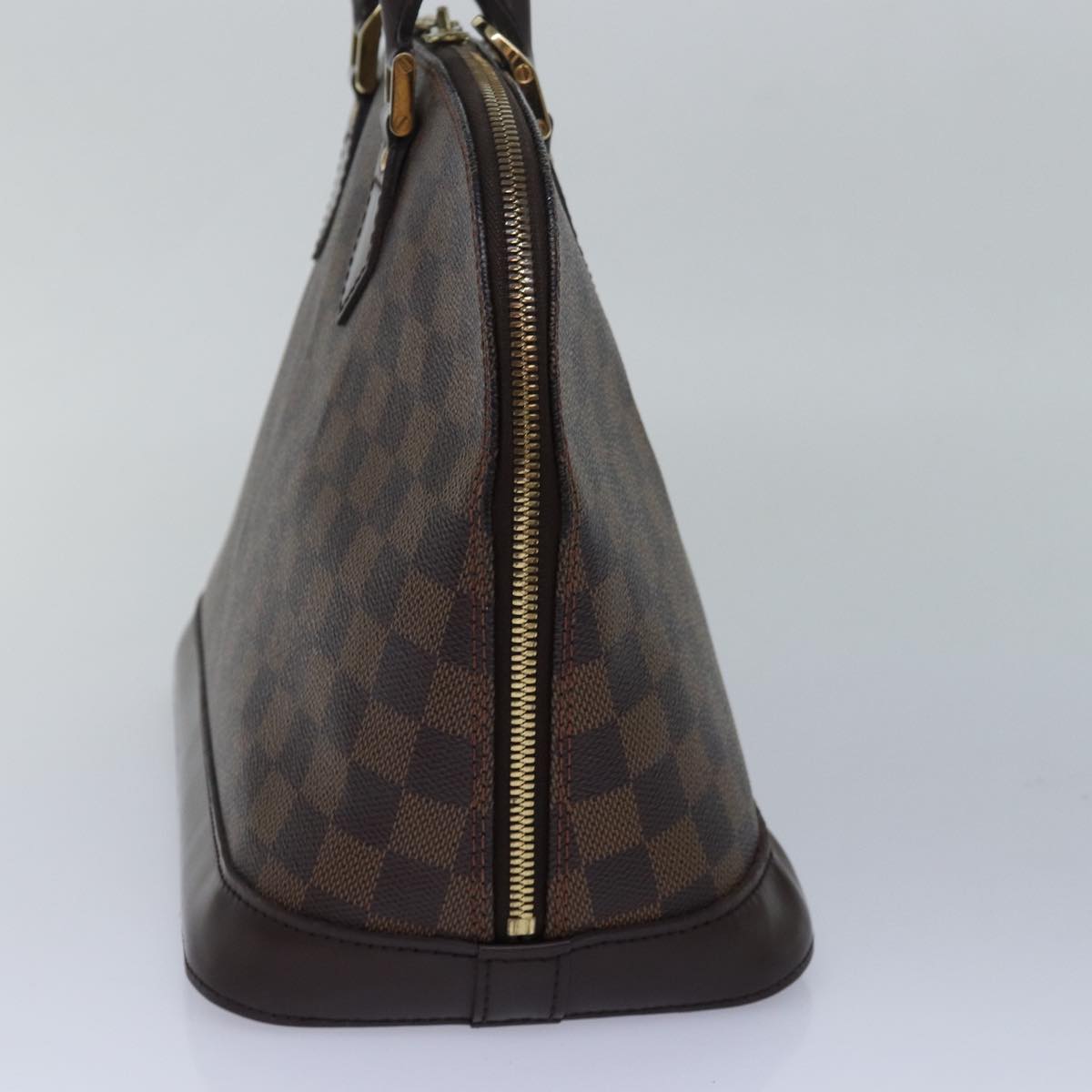 LOUIS VUITTON Damier Ebene Alma Hand Bag N51131 LV 84055