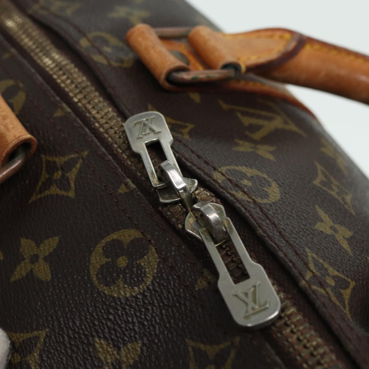 LOUIS VUITTON Monogram Keepall Bandouliere 50 Boston Bag M41416 LV 84057