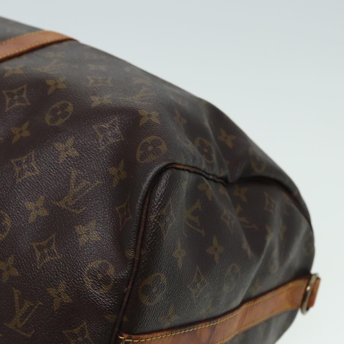 LOUIS VUITTON Monogram Keepall Bandouliere 50 Boston Bag M41416 LV 84058