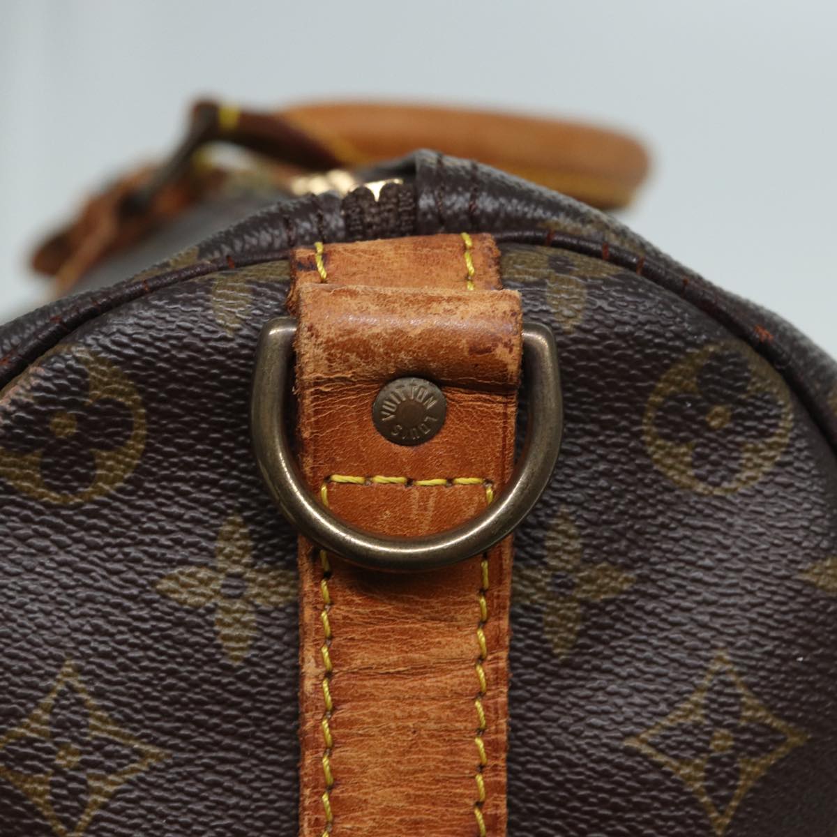 LOUIS VUITTON Monogram Keepall Bandouliere 50 Boston Bag M41416 LV 84058