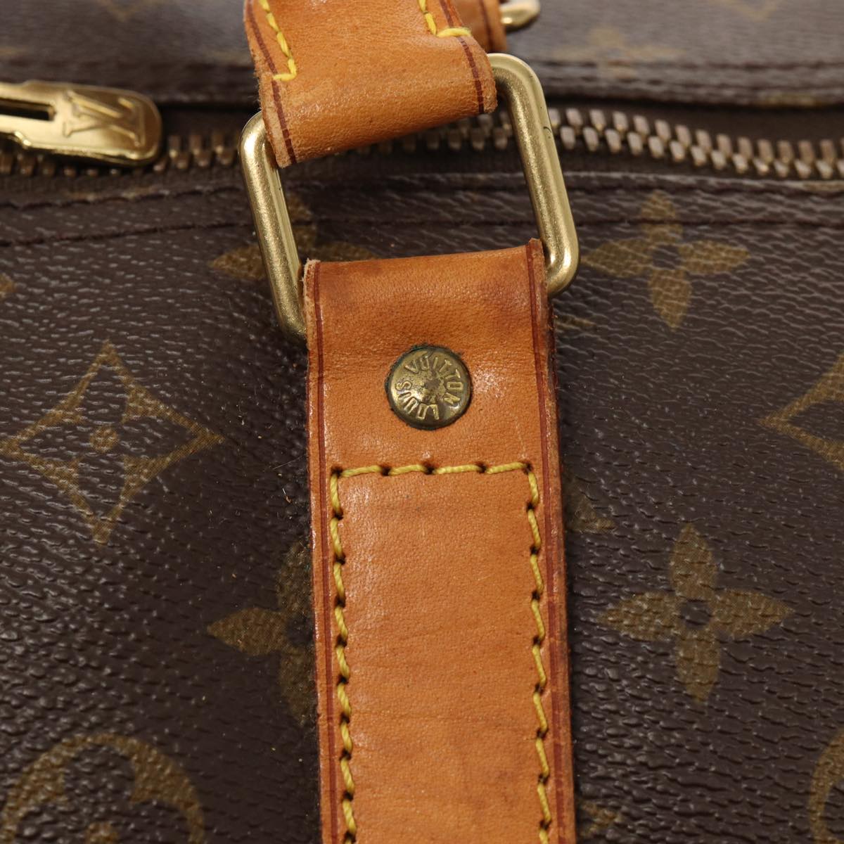 LOUIS VUITTON Monogram Keepall 60 Boston Bag M41422 LV 84059
