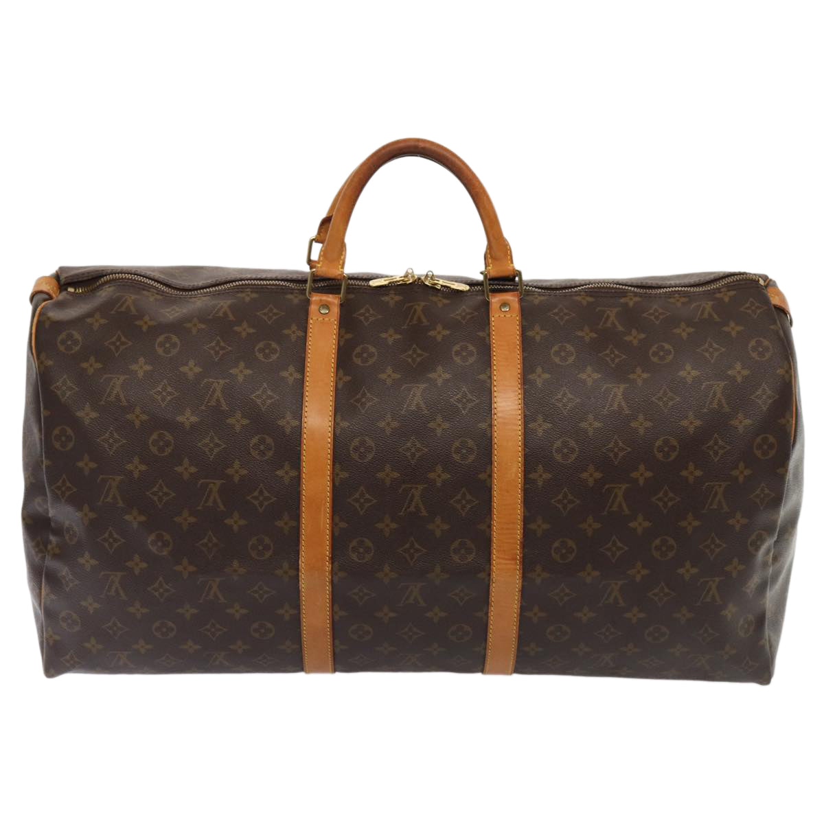 LOUIS VUITTON Monogram Keepall 60 Boston Bag M41422 LV 84059