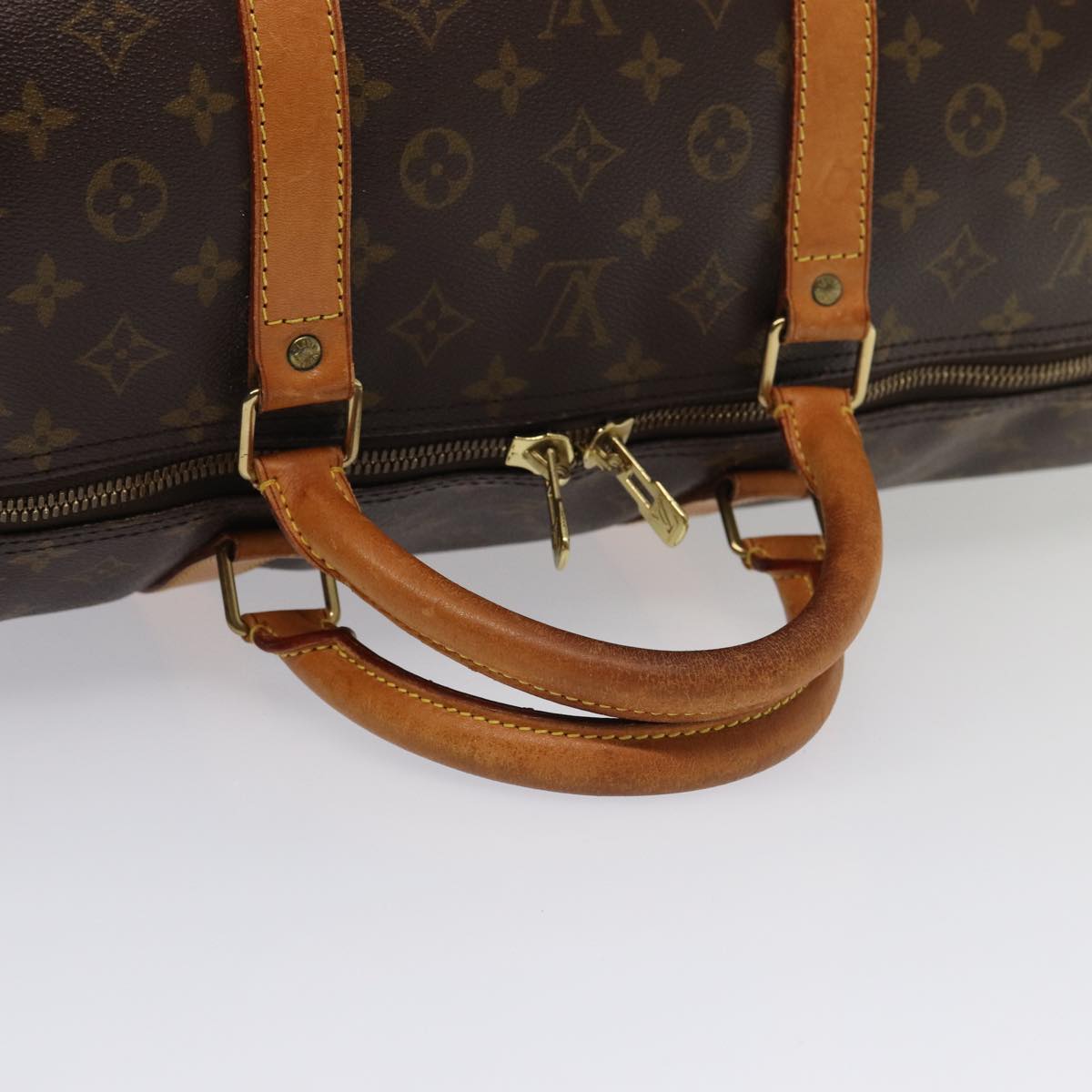 LOUIS VUITTON Monogram Keepall 60 Boston Bag M41422 LV 84059