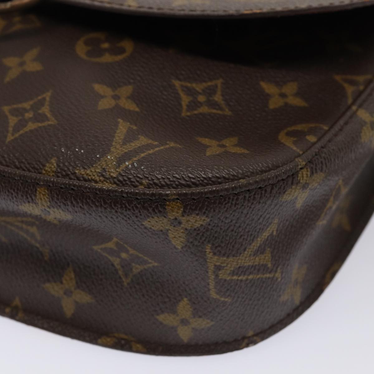 LOUIS VUITTON Monogram Saint Cloud GM Shoulder Bag M51242 LV 84060