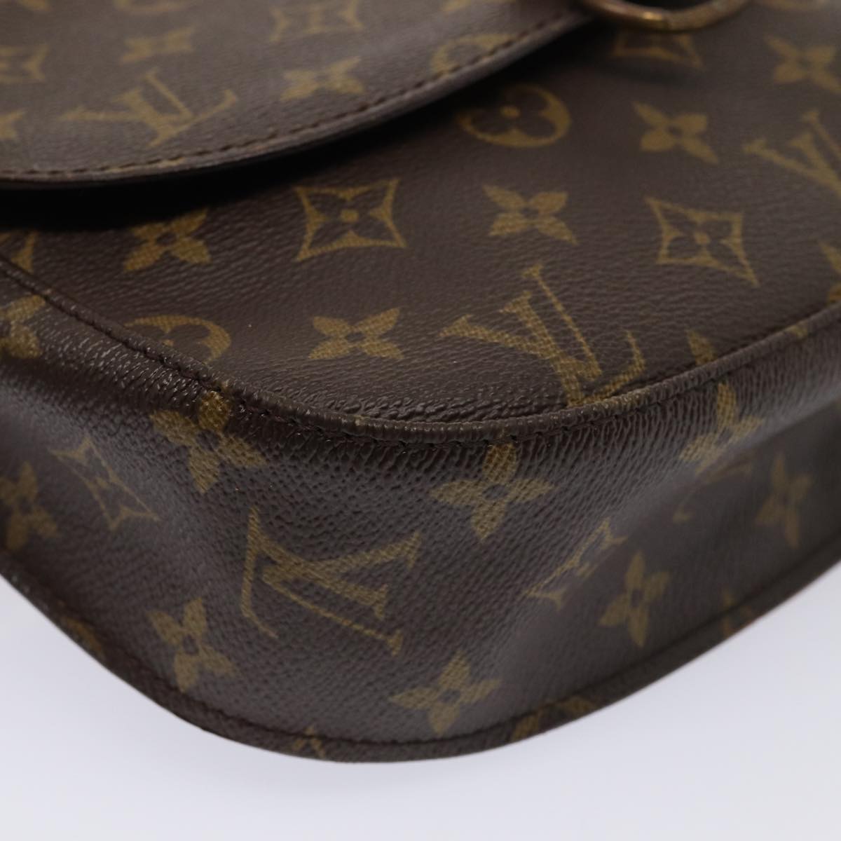 LOUIS VUITTON Monogram Saint Cloud GM Shoulder Bag M51242 LV 84060