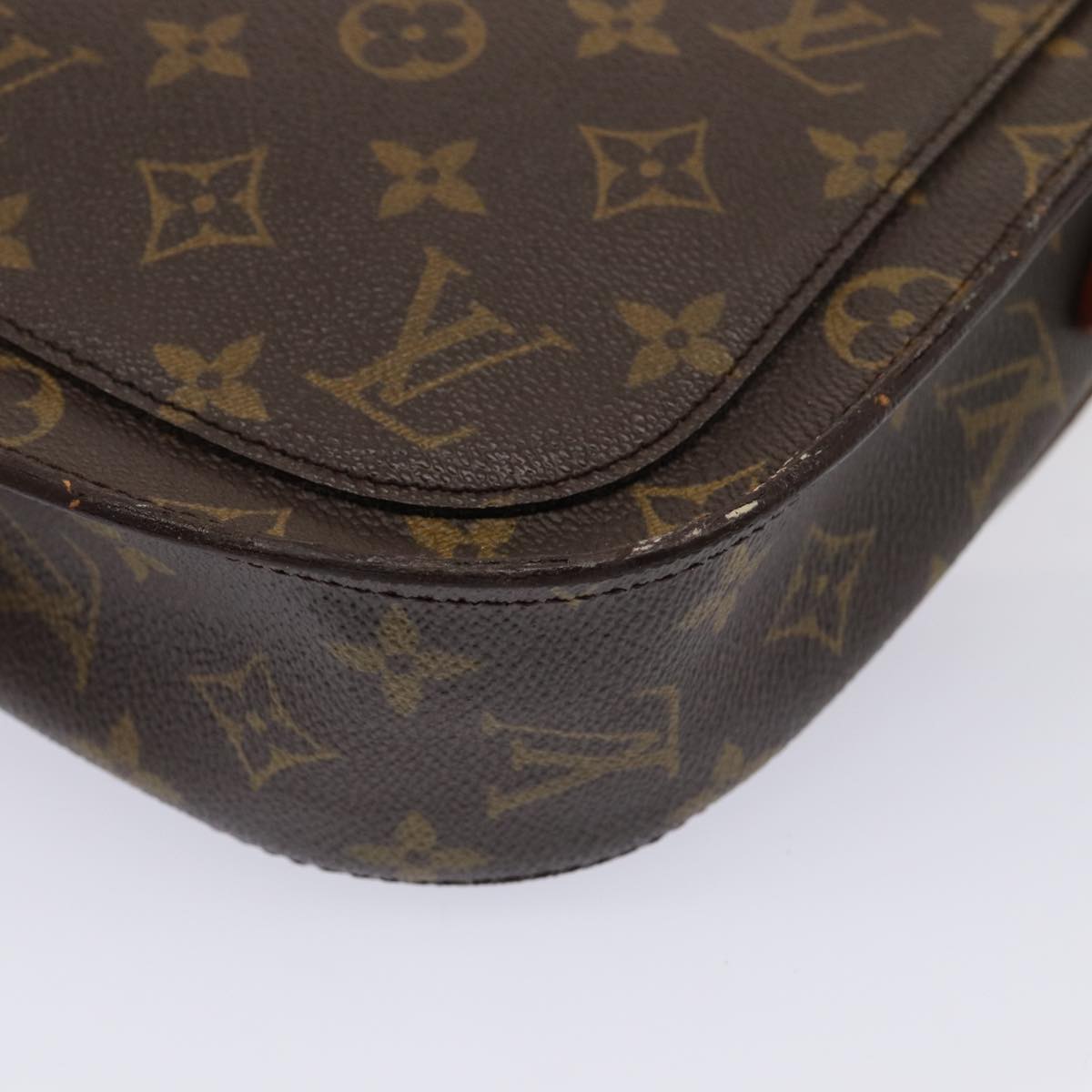 LOUIS VUITTON Monogram Saint Cloud GM Shoulder Bag M51242 LV 84060