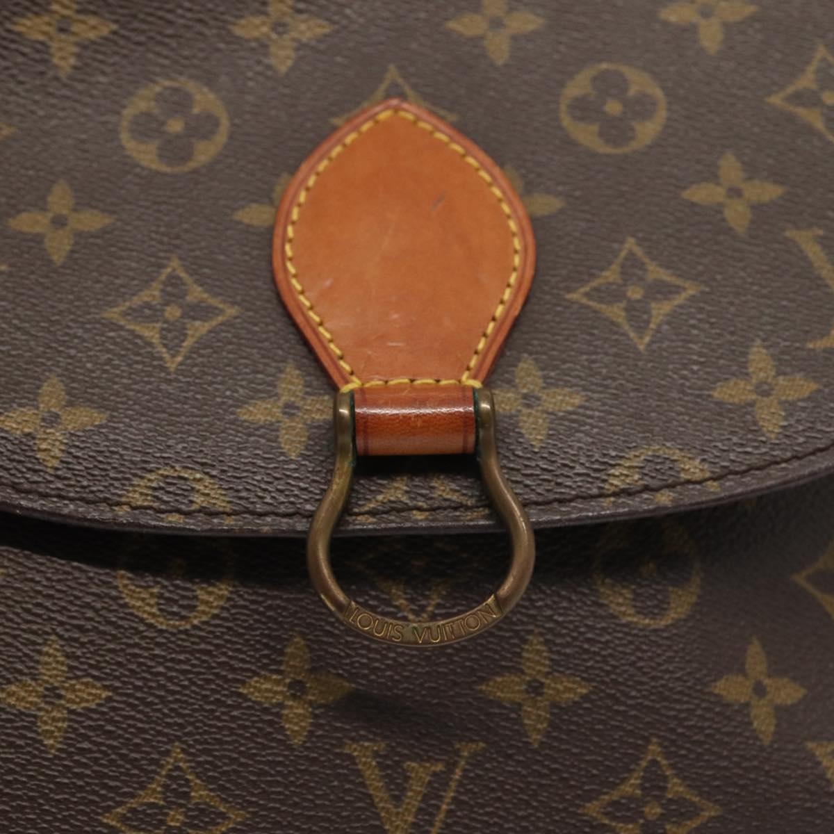 LOUIS VUITTON Monogram Saint Cloud GM Shoulder Bag M51242 LV 84060