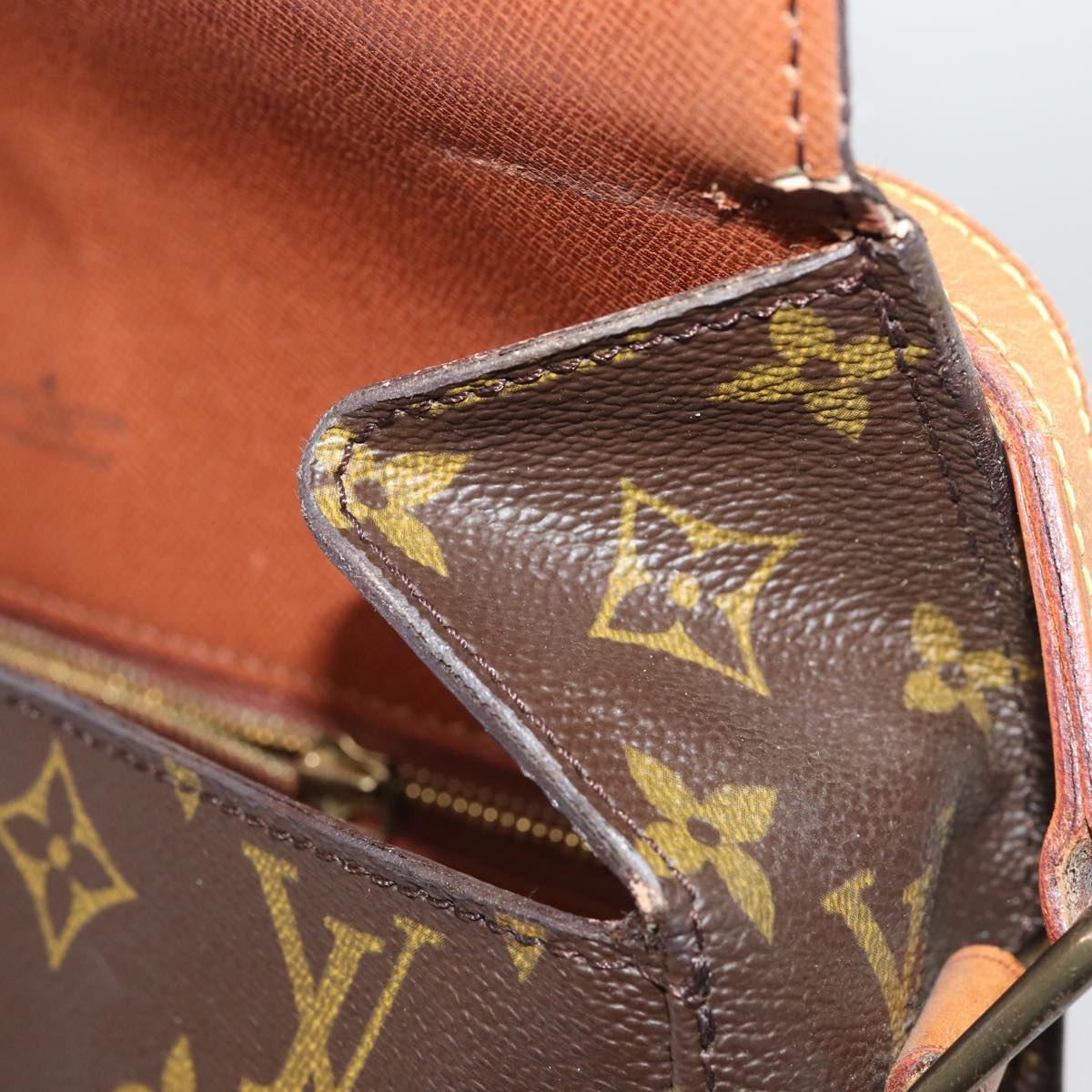 LOUIS VUITTON Monogram Saint Cloud GM Shoulder Bag M51242 LV 84060