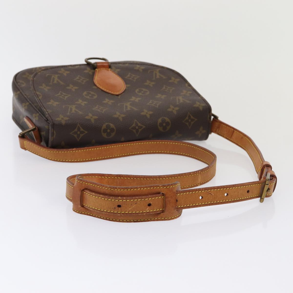 LOUIS VUITTON Monogram Saint Cloud GM Shoulder Bag M51242 LV 84060