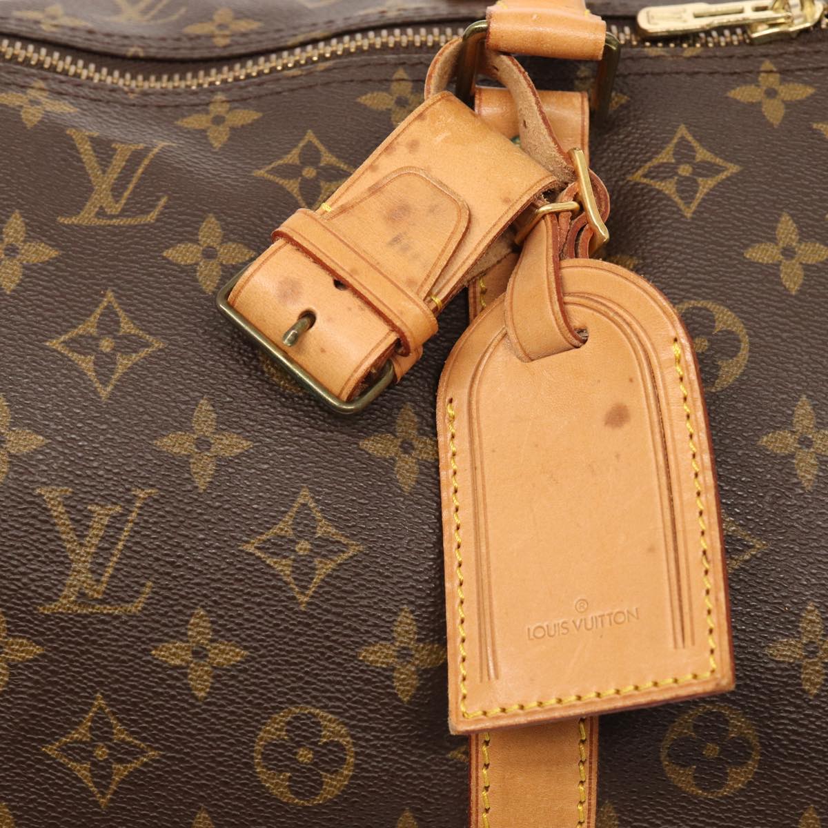 LOUIS VUITTON Monogram Keepall 60 Boston Bag M41422 LV 84065