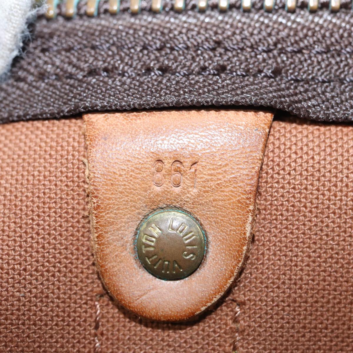 LOUIS VUITTON Monogram Keepall 50 Boston Bag M41426 LV 84066