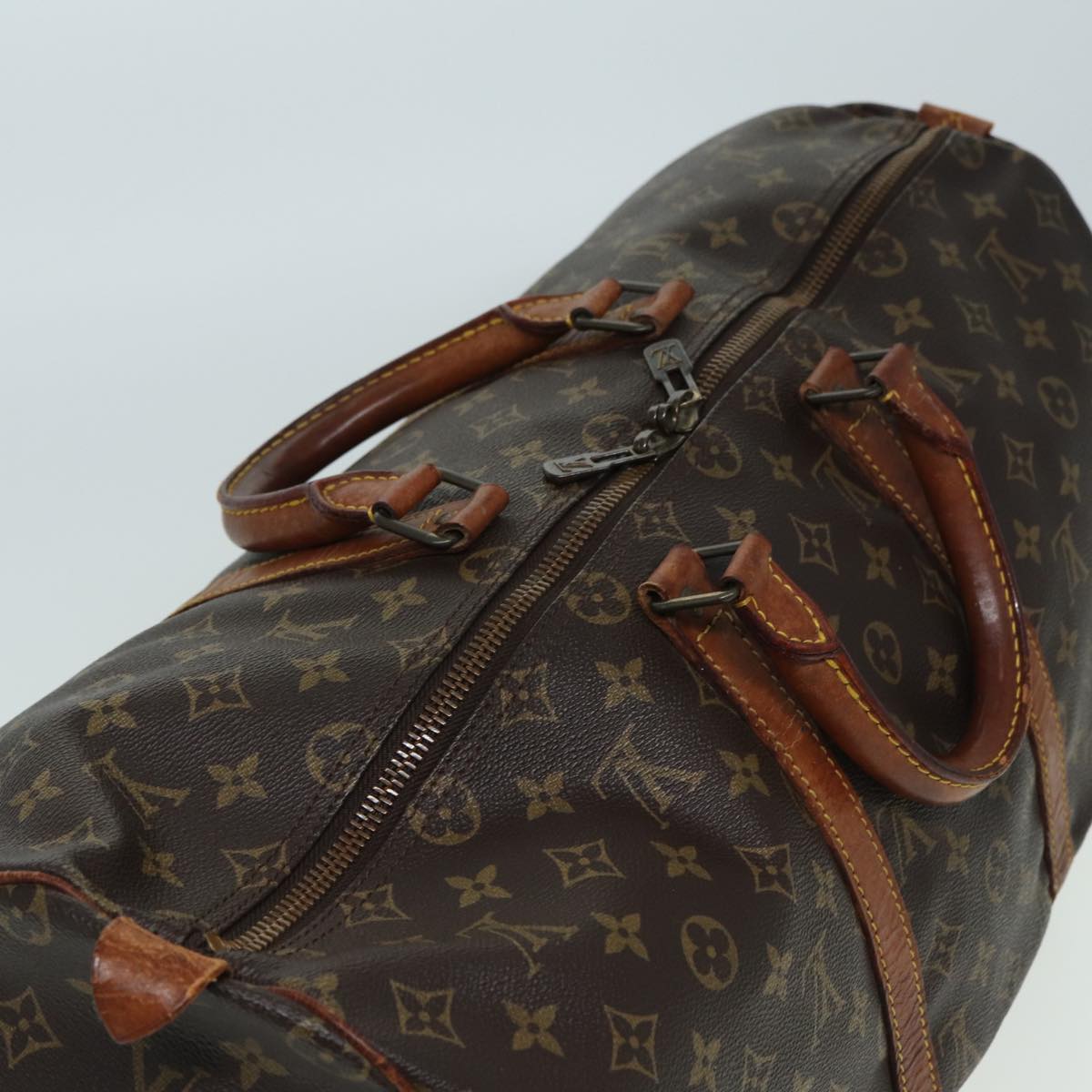 LOUIS VUITTON Monogram Keepall 50 Boston Bag M41426 LV 84066