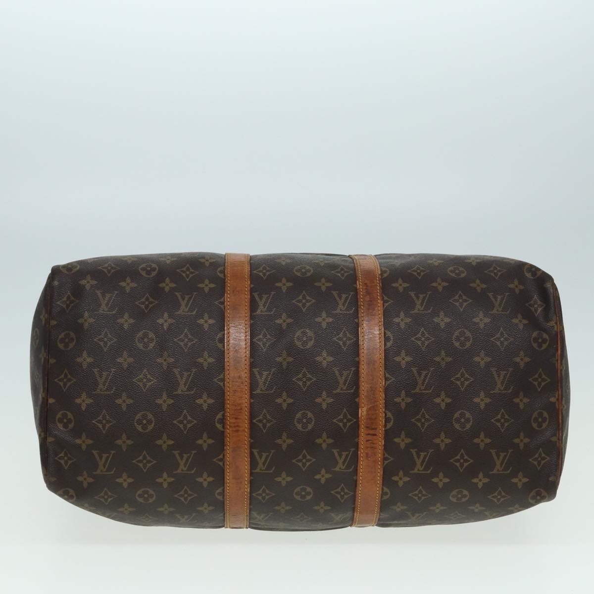 LOUIS VUITTON Monogram Keepall 50 Boston Bag M41426 LV 84066