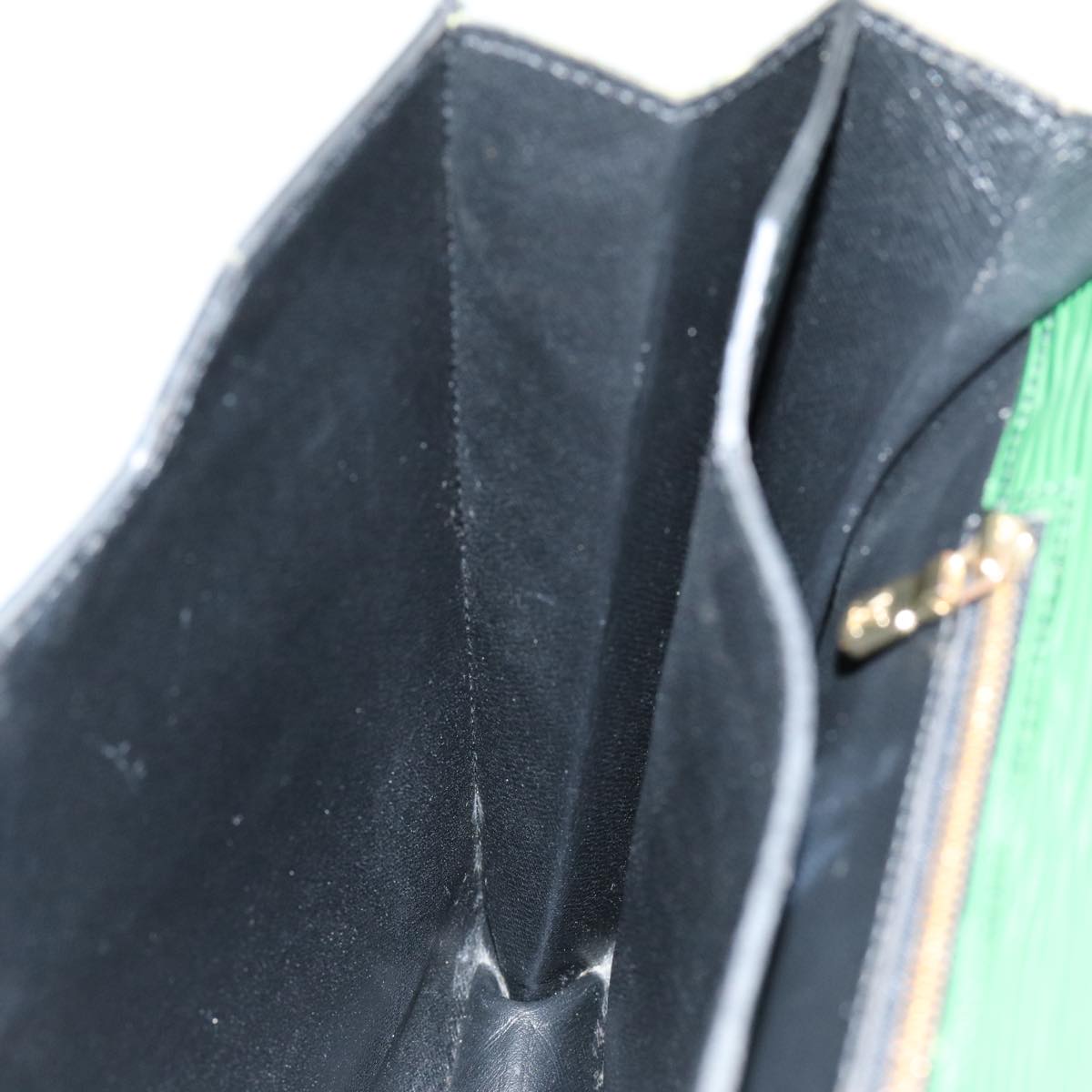 LOUIS VUITTON Epi Serviette Ambassador Business Bag Green M54412 LV 84072