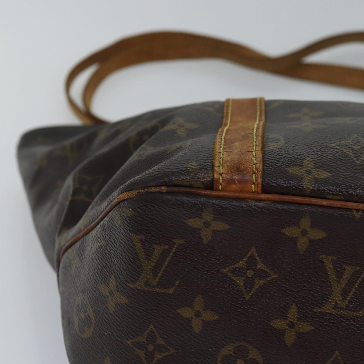 LOUIS VUITTON Monogram Sac Shopping Tote Bag M51108 LV 84073