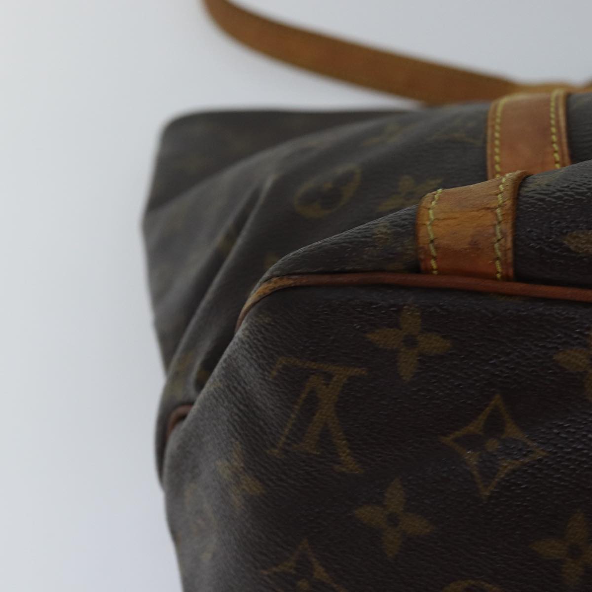 LOUIS VUITTON Monogram Sac Shopping Tote Bag M51108 LV 84073