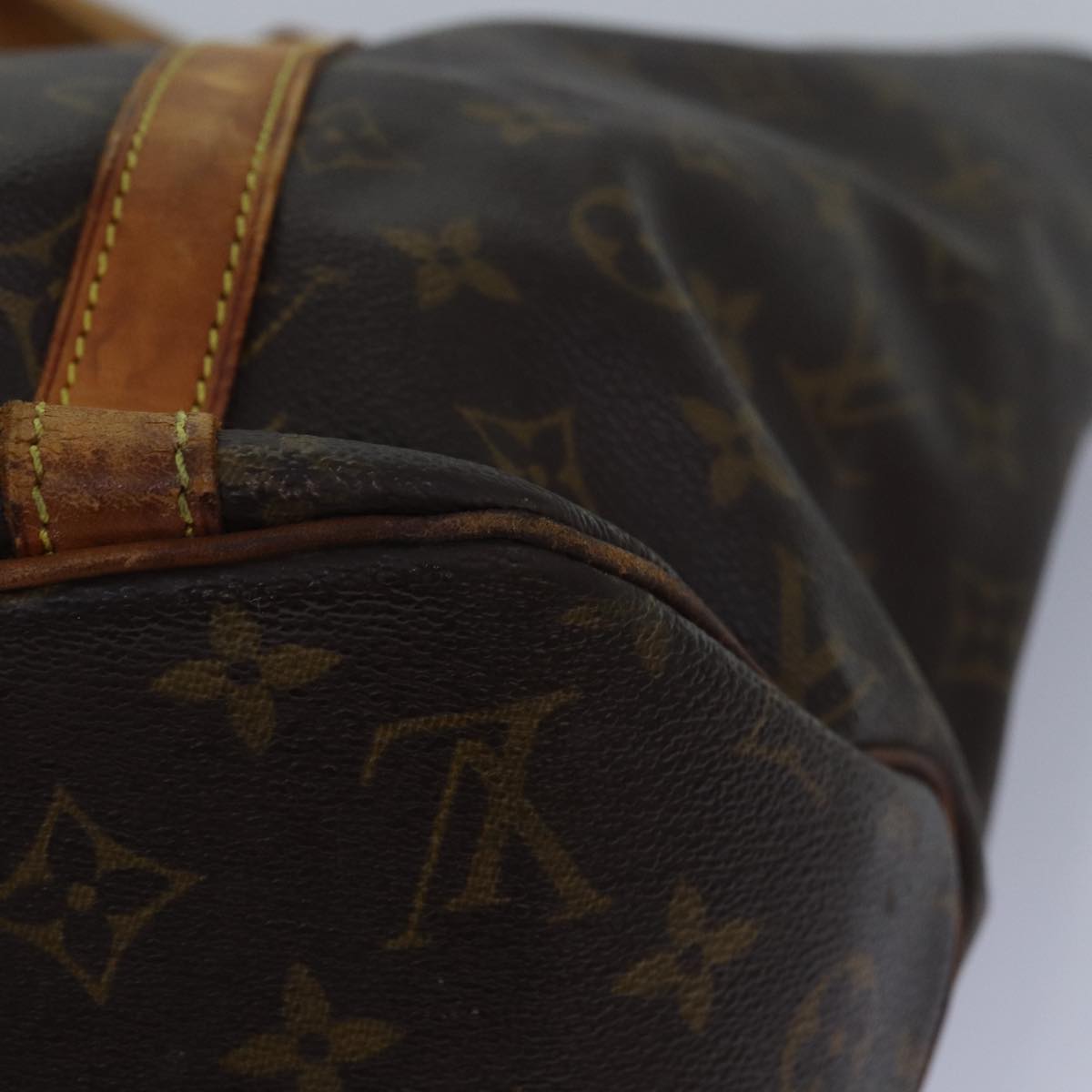 LOUIS VUITTON Monogram Sac Shopping Tote Bag M51108 LV 84073