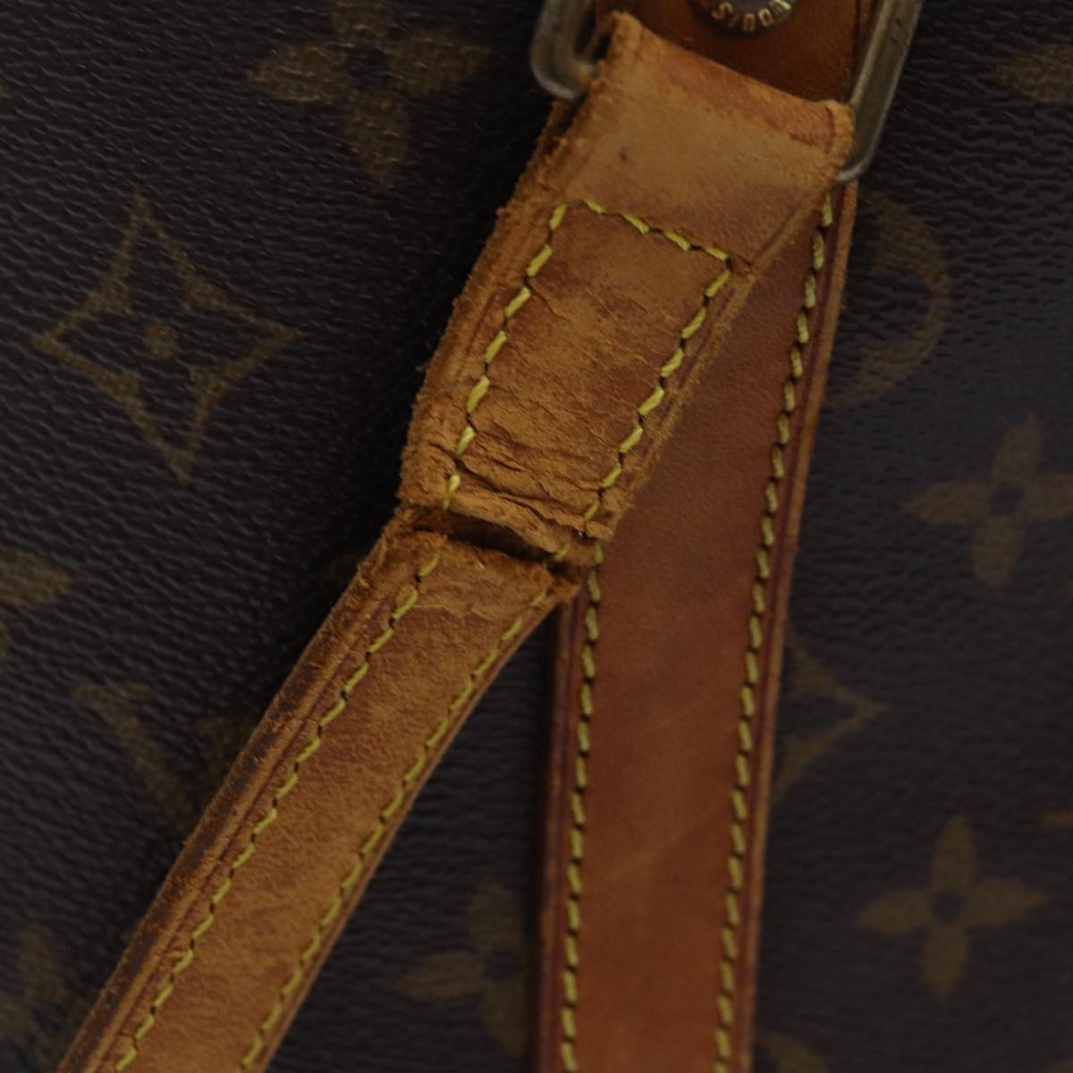 LOUIS VUITTON Monogram Sac Shopping Tote Bag M51108 LV 84073