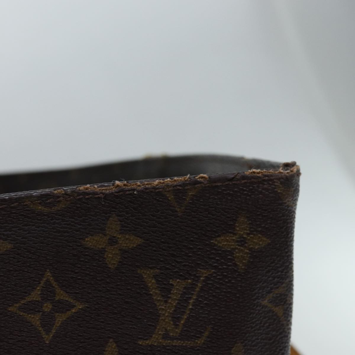 LOUIS VUITTON Monogram Sac Shopping Tote Bag M51108 LV 84073