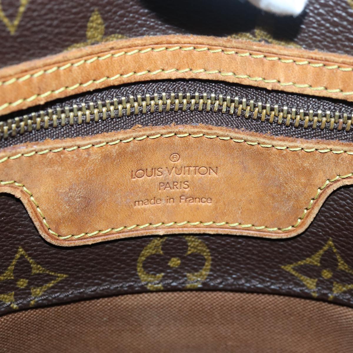 LOUIS VUITTON Monogram Sac Shopping Tote Bag M51108 LV 84073