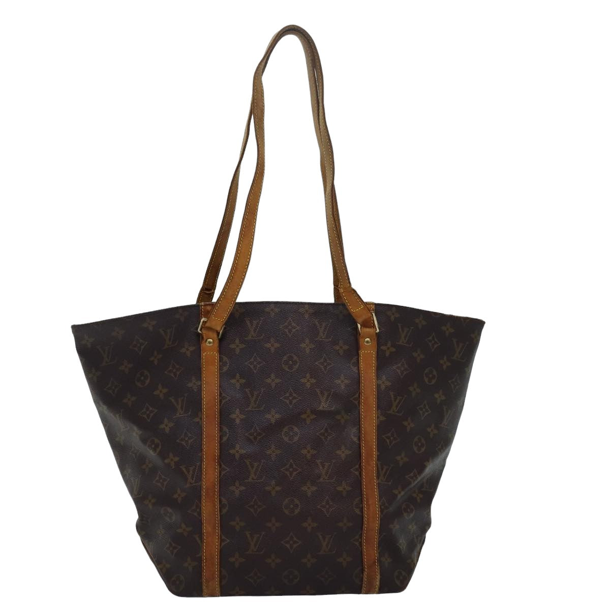 LOUIS VUITTON Monogram Sac Shopping Tote Bag M51108 LV 84073