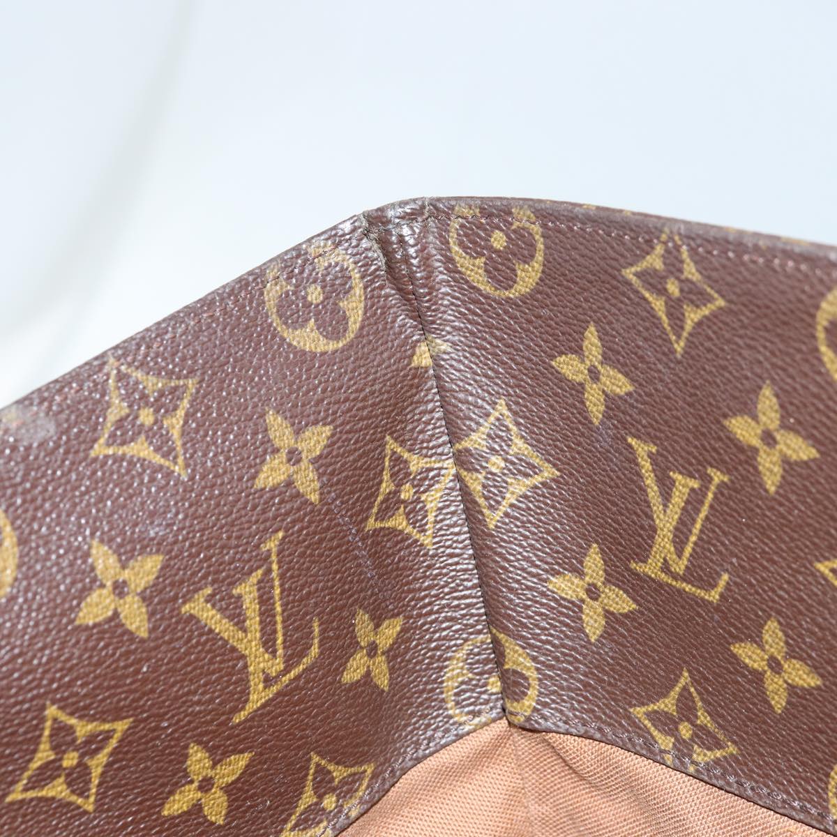 LOUIS VUITTON Monogram Sac Shopping Tote Bag M51108 LV 84073